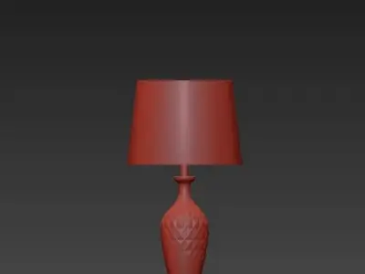 Bedside lamp 3D model 3