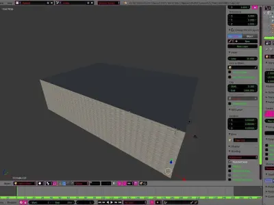 2 story house  apartment or room Low-poly 3D model