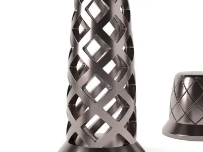 Braided faucet 3D model