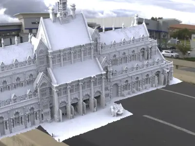 Country Mansion large 3D model