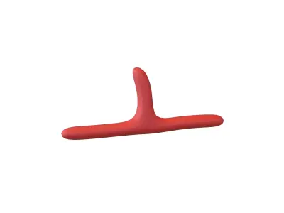 Suzhou Numerals Six V1 002 Low-poly 3D model