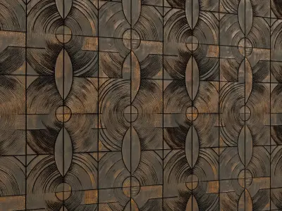 Wooden Wall Panel VOL01  4K Seamless PNG PBR Textures Texture