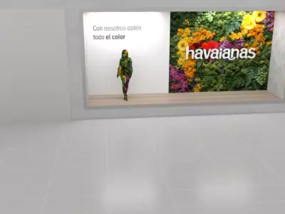 Comercial Exhibition 3D model