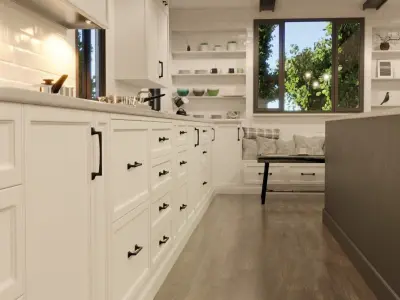  Transitional Kitchen  3D model