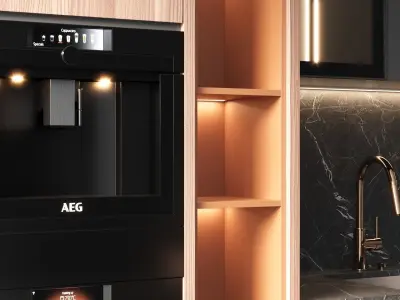 Kitchen Design 09 3D model