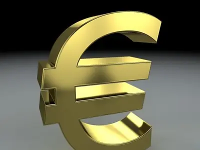 Currency Symbols 3D model