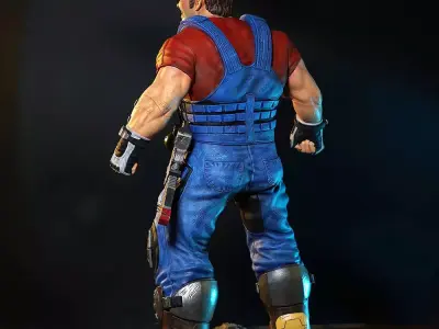 Realistic Super Mario 3D Print Model 3D print model