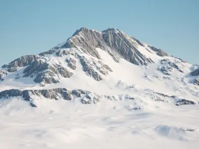 Atlas - 3D Rocky Mountain 01 3D model