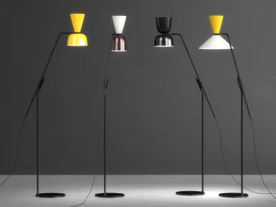Alphabeta Floor Lamp 3D model