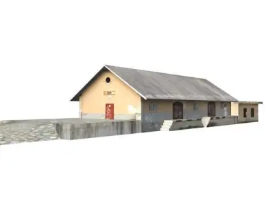 Rail storage 3D model