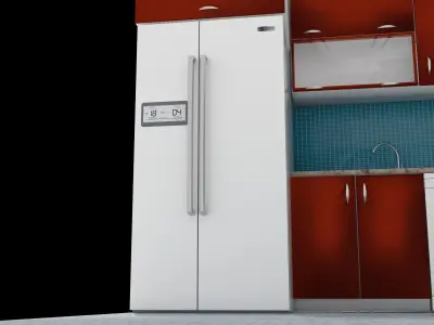 Modern Kitchen 4K 3D model