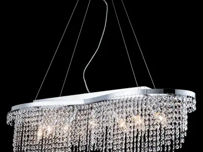 Chandelier Diamant Crystal Toils DIA600-07-N Maytoni Classic Free 3D model