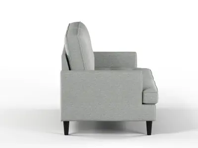 Furniture set Low-poly 3D model