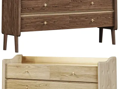 LESTER SIDEBOARD 3D model