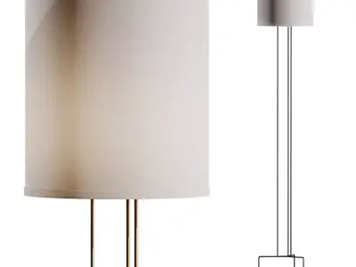 Serax Tria Standing Lamp 3D model
