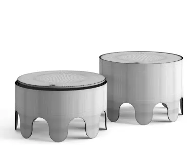 Kinzo table by Frederik Kurzweg 3D model