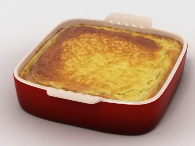 Casserole Dish 2 3D model