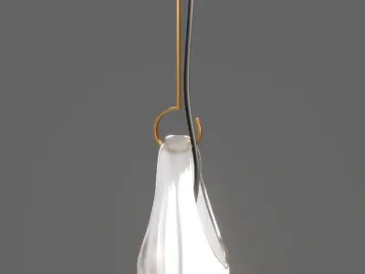 Hold Ceiling Mounted Pendant Light 3D model