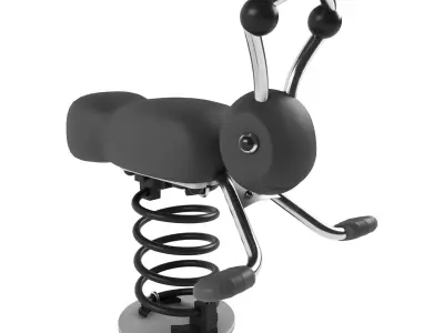 Spring rocking Kompan 3D model