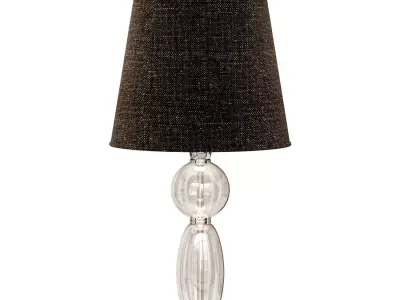SOFFIO  Amber glass lamp 30x66 3D model