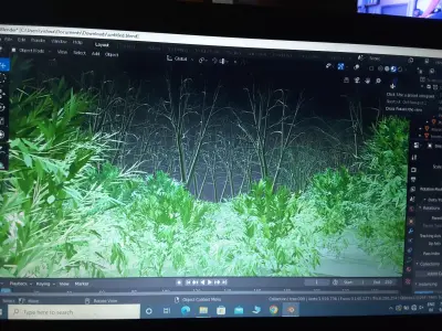 FOREST Low-poly 3D model