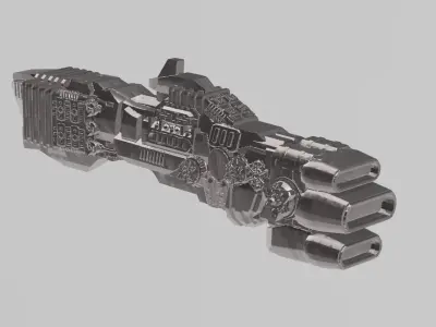 FLEET CORE - 11 USDF DESTROYER 3D print model