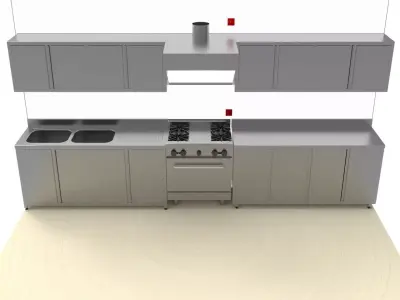 KITCHEN 86 3D model