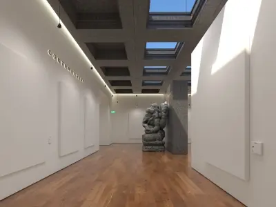 Art Gallery 006 3D model