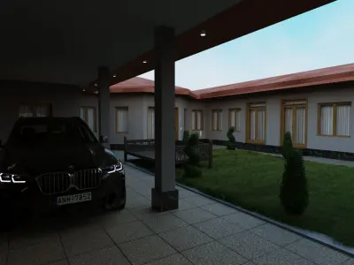 exterior home and models of it 3D model