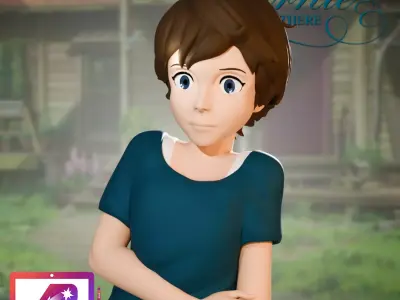 Anna Sasaki from When Warnie was there 3D print model