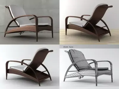 Tango Recliner 3D model