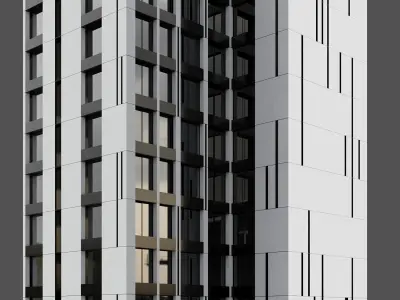RESIDENTIAL BUILDING NO72 A 3D model