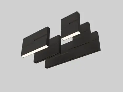 Lightinova Clixx light modules collection Free 3D model