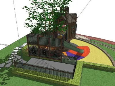 Creative Design-Holiday Cabin-0159 3D model