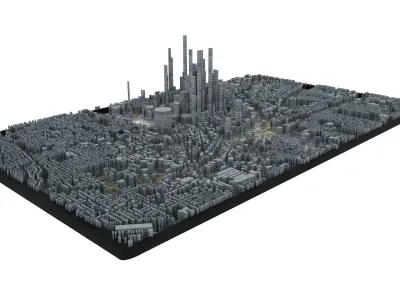 City of Atlanta 3D model