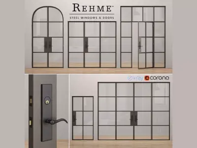 Rehme steel doors 2 3D model