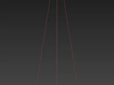 Elan Hyvo 19 12W Brushed Nickel LED Ring Pendant Light 3D model