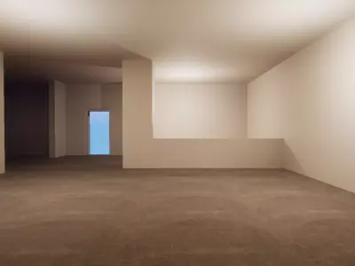ApartmentLayout floor plan of room Free low-poly 3D model
