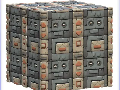 Stylized Wall Seamless Texture Texture 57