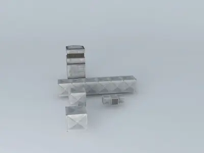 ventilation asset set Free 3D model