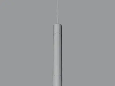 Modern Ceiling Lamp AR Low-poly 3D model