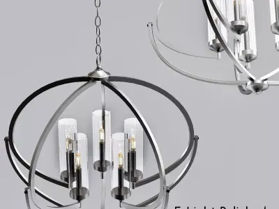 Evoke chandelier 3D model