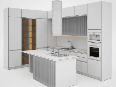 kitchen 033 3D model