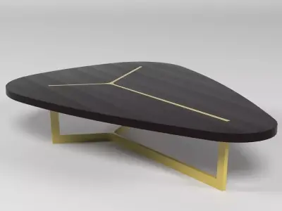 B and B Italia Seven Couchtable 3D model