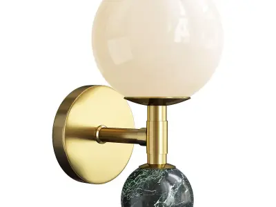 OLDIS SCONCE Low-poly 3D model