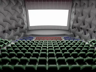 cinema 5 3D model