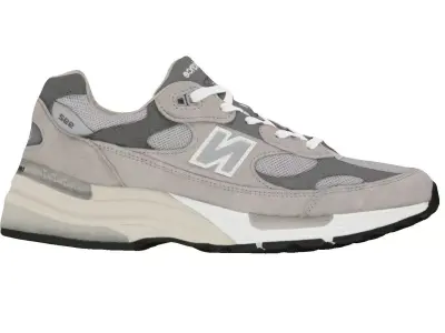 New Balance 992 Grey 3D model