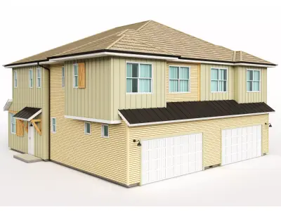 Single Family House-5 3D model