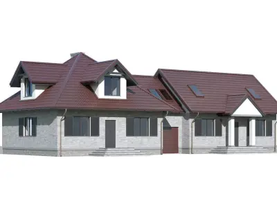 Cottage 037 3D model