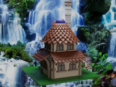 Fairytale house M-2  3D model